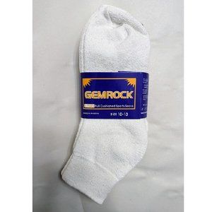 🆕 WHITE ANKLE SOCKS - PACK OF 3 - MEN